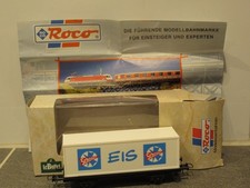 Roco H0 Containerwagen Schöller Eis in OVP