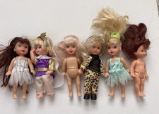 Vintage 1994 Mattel Barbie Kelly Friends dolls. 6 Pcs