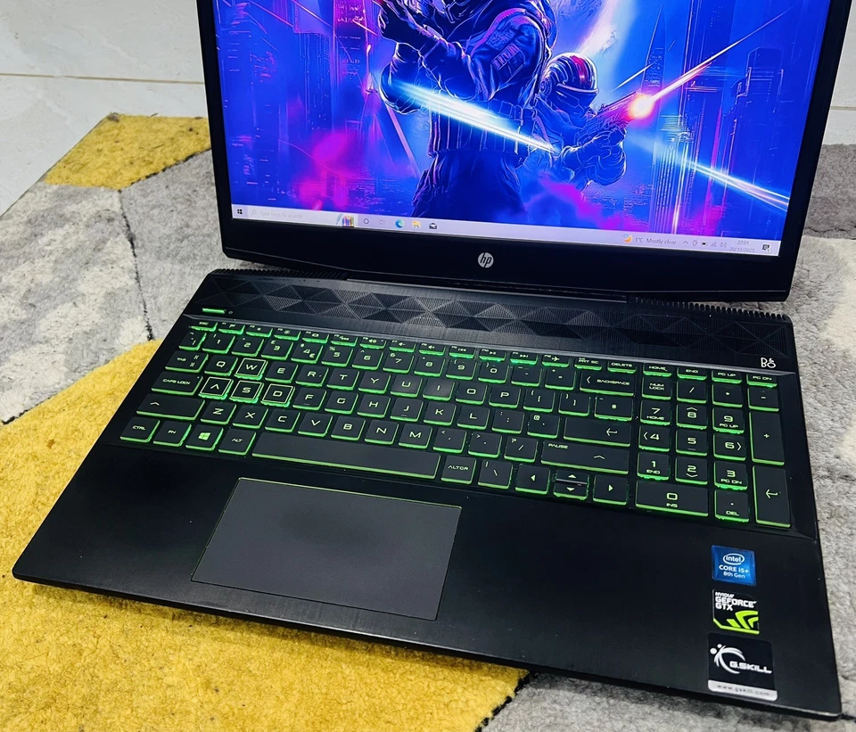 Gaming HP Pavilion 15.6" Laptop  Intel Core i5-8300H, 16GB Ram,1000GB HDD,Win10 - Image 3 of 4