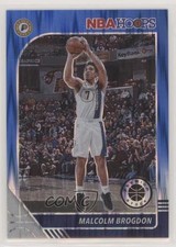 2019-20 Panini NBA Hoops Premium Stock Blue Flash Prizm 5/49 Malcolm Brogdon s3g