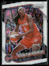 2025 Panini Prizm WNBA #54 Natasha Howard White Seismic Prizms