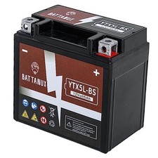 Battery  Motorcycle Battery, Sealed SLA/AGM 12V5Ah YTX5L-BS