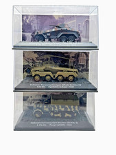 Lotto 3 carri armati De Agostini scala 1:72 da collezione