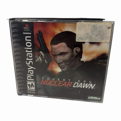 Covert Ops: Nuclear Dawn (Sony PlayStation 1, 2000) Complete With Manual Tested