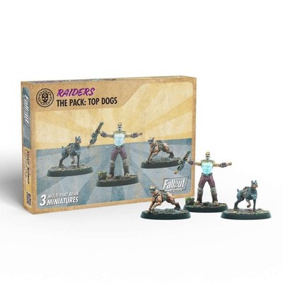 FWW NUKA WORLD RAIDERS PACK TOP DOGS Modiphius Brettspiel