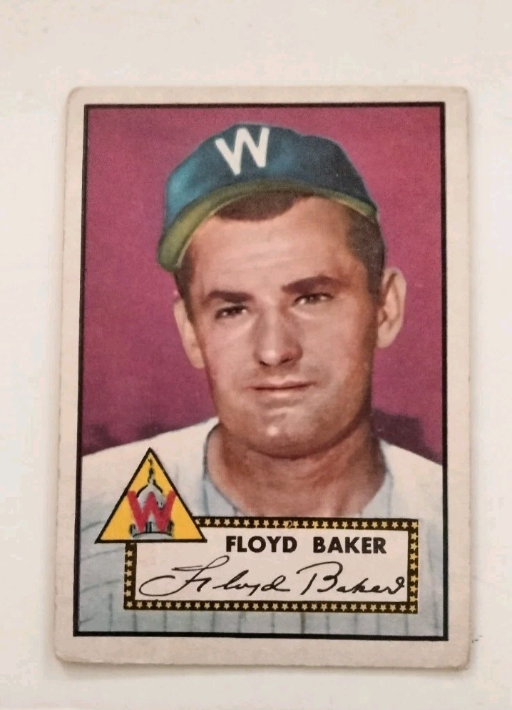 Floyd Baker 1952 Topps #292 
