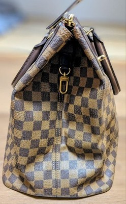Louis Vuitton Damier Greenwich PM Boston Bag Used | eBay
