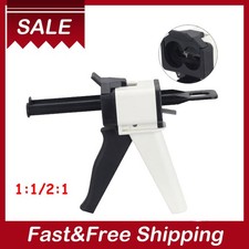 Dental Impression Materials Mixing Dispensing Dispenser Gun 50ml 1:1/2:1 Tool