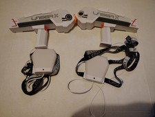 Laser X Revolution Laser Tag, 2 Blasters with White Sensor Vests/Sensor Packs