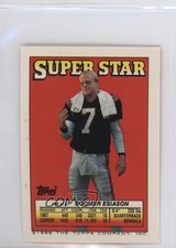 1988 Topps Super Star Sticker Back Cards ( 122) Boomer Esiason Pat Swilling 0au4