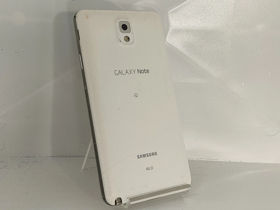 【dummy!】 Samsung Galaxy note3 （color white） 2013model non-working cellphone - Image 2 of 2