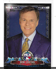 2017 Topps MLB Network #MLBN-11 Bob Costas - NBC Sports Syracuse University