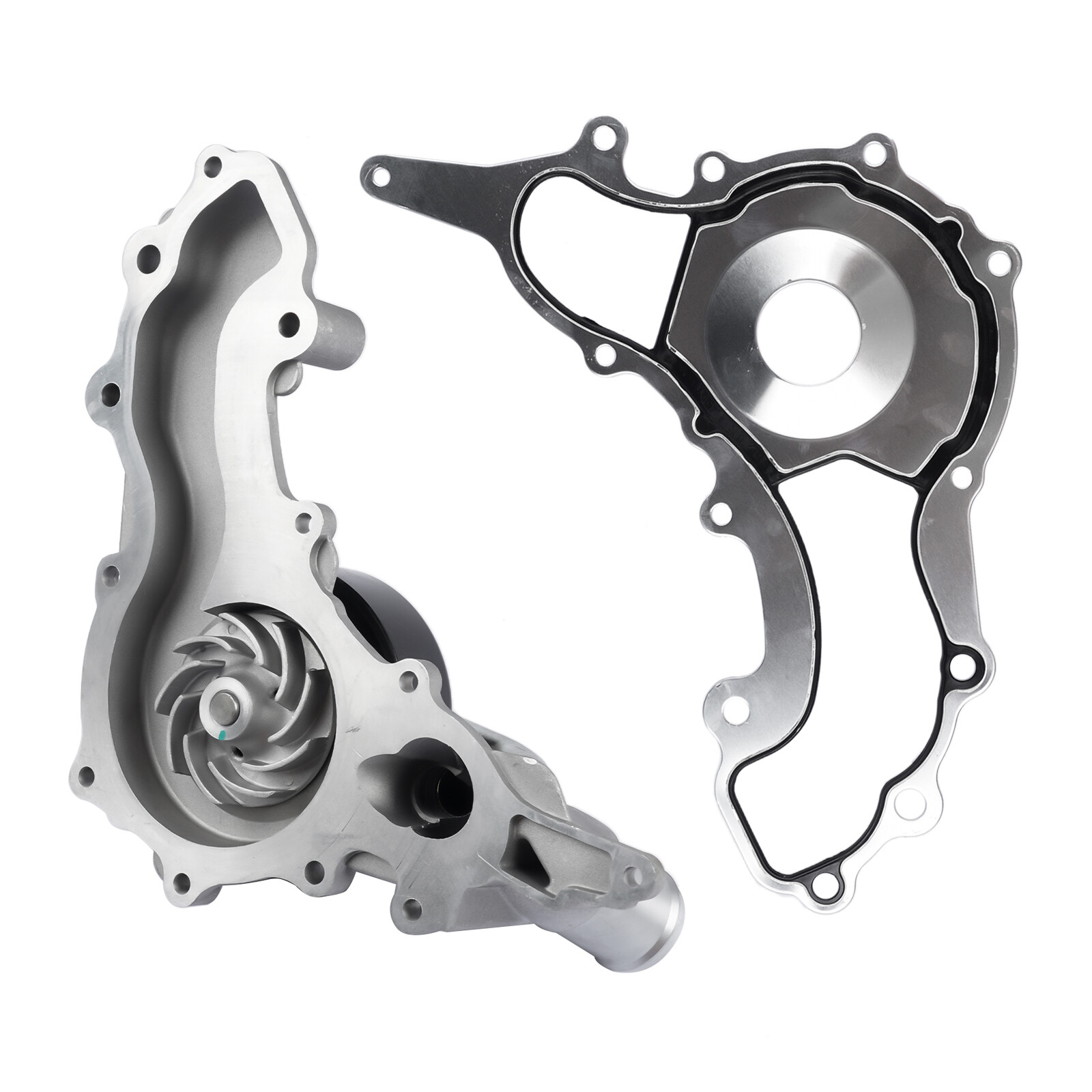 Water Pump ＆ Gasket For Maserati Quattroporte Ghibli 3.0 V6 2014+ 297912 299667