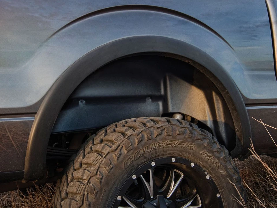 Husky Rear Wheel Well Guards Fit 14-19 Silverado 1500 Leg,2500/3500 SRW 2pc Set - Image 4 of 4