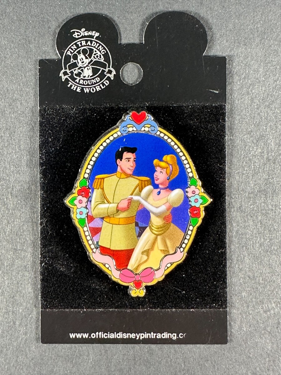 Disney WDW Cinderella and Prince Dancing Oval Frame 3D | eBay