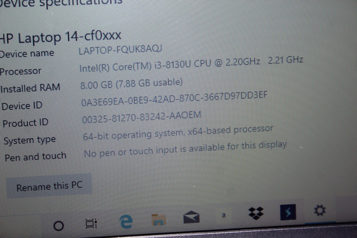HP ProBook◆Core i3-8130U/SSD+HDD/8G/DVDR Amazon.com: HP 14-inch Laptop, 8th Generation Intel Core i3