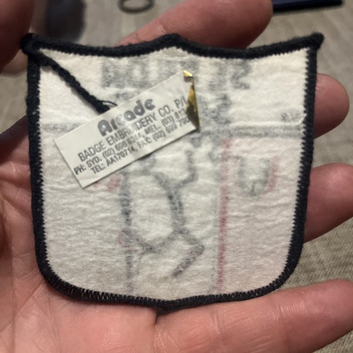 VINTAGE VFL ST.KILDA SAINTS FOOTBALL CLUB LARGE EMBROIDERED PATCH CLOTH BADGE - Picture 5 of 7