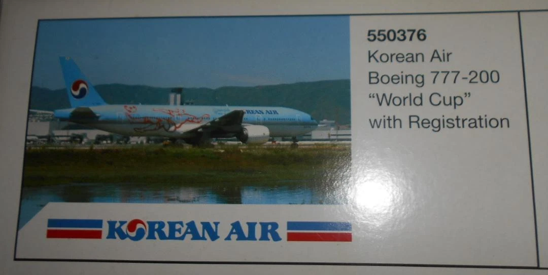 Herpa 1/200 Korean Air B-777 World Cup | eBay