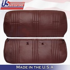 1995 For Gmc Sierra Ck 1500 2500 3500 Top Bottom Bench Vinyl Seat Covers Red