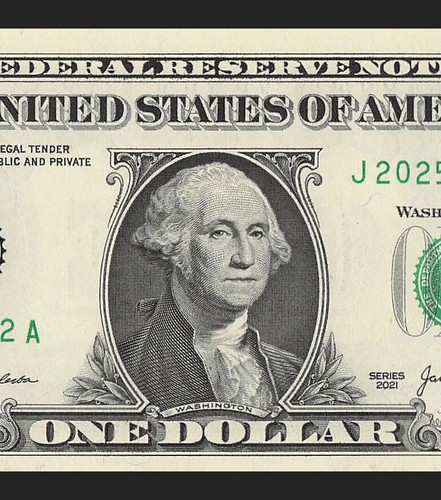 2025 1942 Tombstone Fancy Serial Number One Dollar Bill Double Date Note - Picture 5 of 11