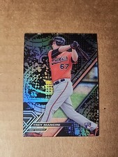 2017 Topps High Tek Blackout #HTTM Trey Mancini Rookie Card Orioles