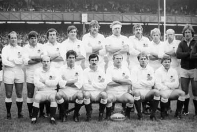 England Team Who Would Go On To Win The Match 1983 OLD RUGBY PHOTO