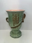 RED WING POTTERY 8 1/4 IN WHEAT - HANDLED VASE 1106