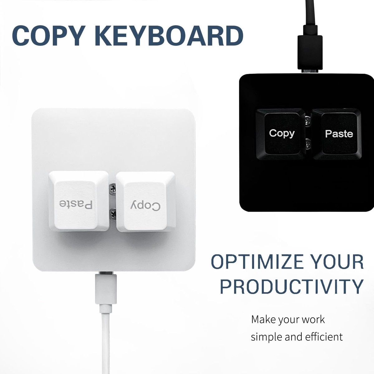 Btxetuel Keyboard Copy Paste 2-Key Mechanical Gaming Keyboard - Copy ...