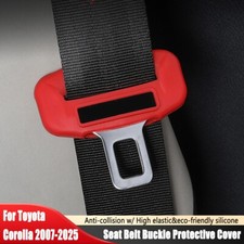 Seat Belt Buckle Cover 5pcs Silicone Seat Belt Clips Sleeve For Toyota Corolla Seat Belt Buckle Cover 5pcs Silicone Seat Belt Clips Sleeve For Toyota Corolla