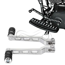 Motorcycle CNC Shift Lever Heel Toe W/ Shifter Pegs For Harley Touring Softail