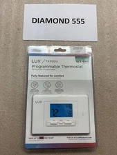 Lux TX500U - 5/2 Day Programmable Thermostat White | 5006