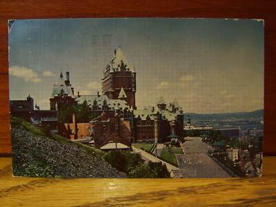 1960 POSTCARD La Terrasse Dufferin, Quebec -Canada - Terrace - Château Frontenac