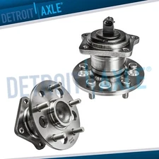 Pair Rear Wheel Bearing and Hubs for 1998 1999 2000 2001 2002 2003 Toyota Sienna