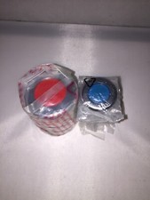 shuffleboard disc weighted sliders 4 large red/sliver 4 small blue/silver