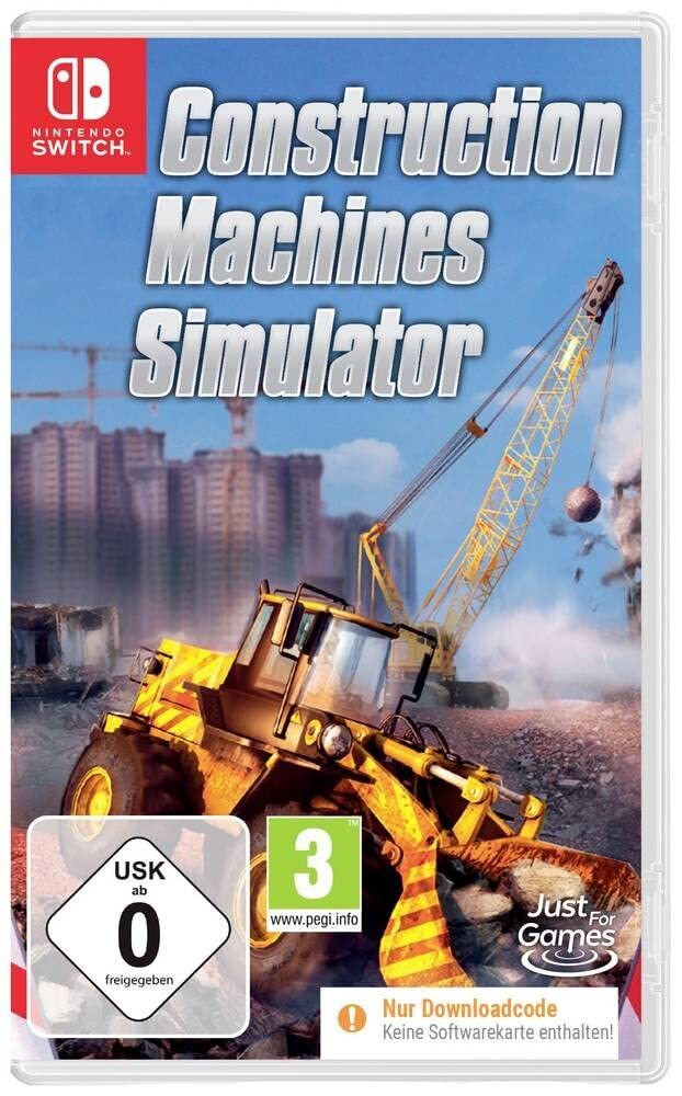 Switch CiaB Baumaschinen Construction Simulator SWITCH CIAB Game NUOVO