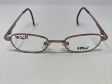 LOL Eyewear Eyeglasses Frame LOL-6 Pink 39-16-135 Pink Matte Full Rim Metal WN70