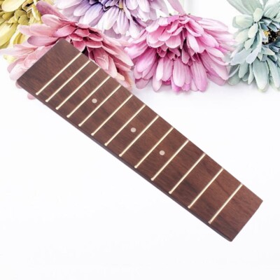 13 Fret Fretboard Fingerboard for 17 Inch Ukulele Soprano Guitar Replacement