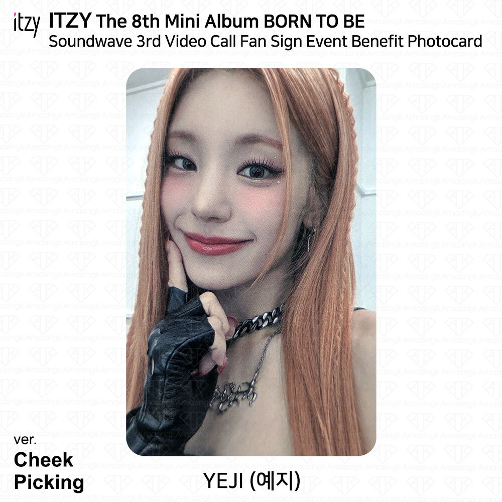 ITZY 8th Mini Album Born To Be Soundwave 3rd Fan Sign Event