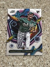 2023 Topps Chrome Cosmic - #71 Shintaro Fujinami RC Oakland Athletics Rookie