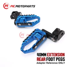 TRC 40mm Lowering Extended Wide Rear Foot Pegs For Ducati XDIAVEL S 2016-2019