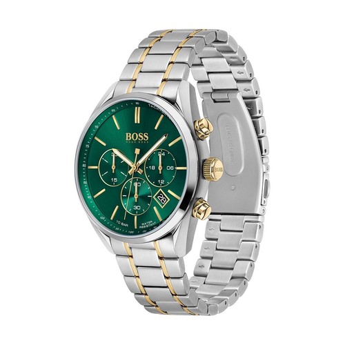 HUGO BOSS Uhr HB1513878 Champion Herrenuhr mit grünem Zifferblatt, 2 JAHRE Ø44mm - Bild 5 von 8