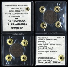 #01774] REGNO ITALIA - UMBERTO I - 2 CENTESIMI 1896 - BB - PERIZIATA