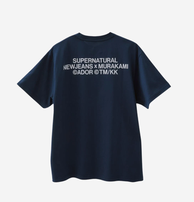 NewJeans x Murakami T-Shirt Navy, 100% South Korea Authentic NewJeans x Murakami T-Shirt Navy, 100% South Korea Authentic