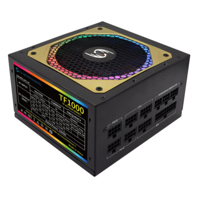 1000 Watt ATX PC Power Supply LED Fan RGB Silent Gaming PSU, SATA, IDE, 20+4 Pin