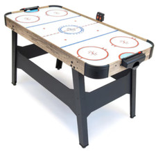 GoSports Freestanding Wood Air Hockey Table