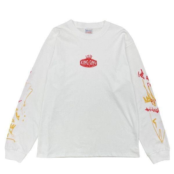 ミュージシャン king gnu ANNIVERSARY TEE [WHITE] king gnu ANNIVERSARY TEE [WHITE]