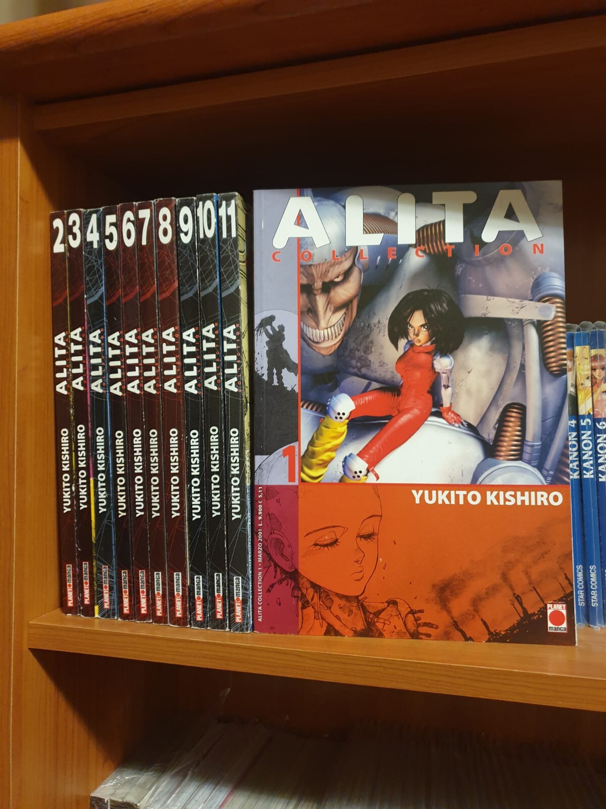 Manga Alita Collection Completa Piu' Locandina Maxi Cinema