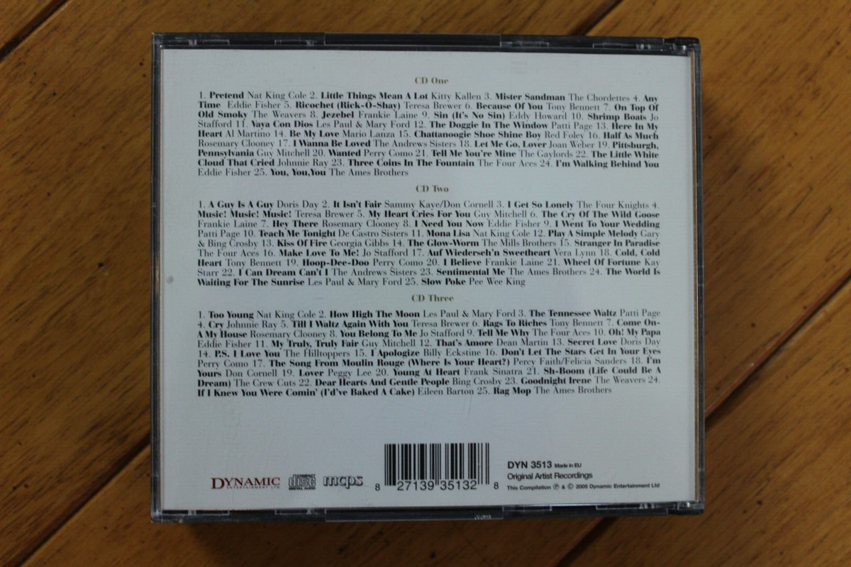 【中古】 Too Young： Music of the 50’s TOO YOUNG HITS OF THE 50's [USED CD] 3 DISC SET 2005 DYNAMIC