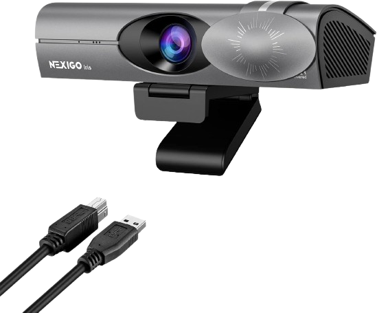 NexiGo Iris AI Webcam 4k Ai Webcam USB 1/1.8