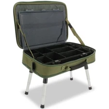 NGT Carp Case System Fishing Bivvy Table with Tackle Box Carry Bag System 612